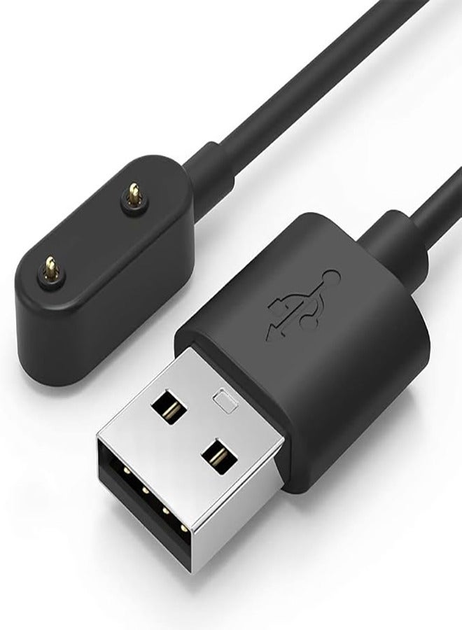 NeoFit Magnetic USB Charging Cable for Huawei Band 11 Pro/11/10/9/8/7/6 & Honor Band 10/9/8/7/6, Watch Fit 3/2, 4X/5X Smartwatch Replacement Charger Cord (1M, Black) - Image 3